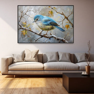 Blue Bird Painting